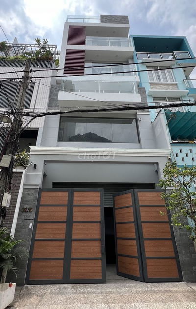 Nhà hẻm 2 oto có hầm rộng khu sầm uất