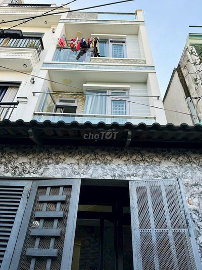 Chỉ hơn 5 tỷ – 4 tầng cực mới, 60m² – Gò Vấp, hẻm rộng, nhà đẹp