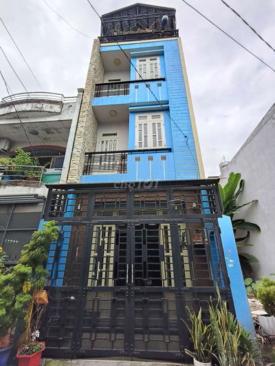 Nhà 4 Tầng HXH Đẹp Lê Văn Quới, 56m², 4*14M, 4PN, ST, PT, Giá 5.99 Tỷ