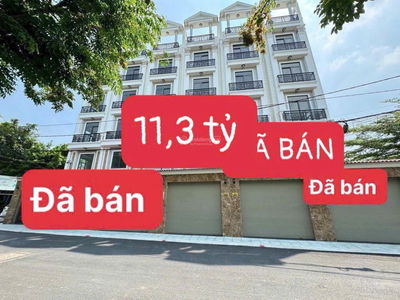 11,3 tỷ nhà 6 tầng 6 phòng ngủ có thang máy view sông Sát Vạn Phúc Hiệp Bình Phước Thủ Đức đường 9m