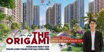 Bán căn hộ 3pn có nội thất giá 3ty9 Vinhomes Grand Parks THE ORIGAMI