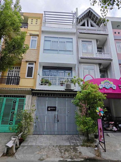 Nhà 1 Trệt 3 Lầu 4PN 4x18m Mặt Tiền Đường Số Phường Tân Phong
