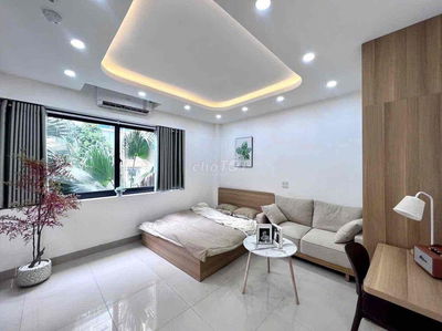 Phòng 37m2, ban công, full nội thất, Lê Văn Duyệt, Bình Thạnh - gần Q1
