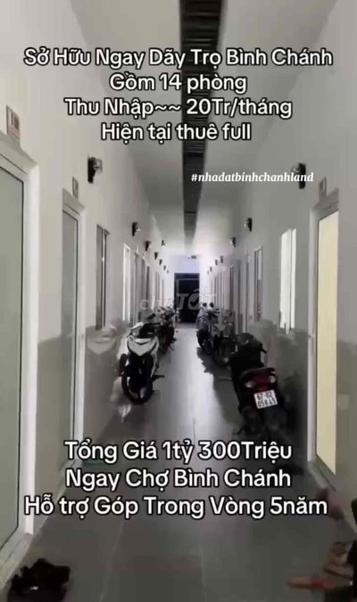 Thanh lý dãy trọ ở ngõ hẻm An Phú Tây Bình Chánh