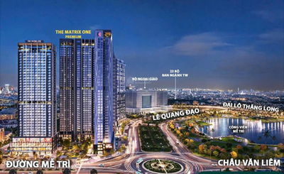 Quỹ căn đối ngoại VPBank Matrix Premium, quỹ đẹp từ 83m-150m2, Duplex 250m2(chiết khấu trả sớm 20%)