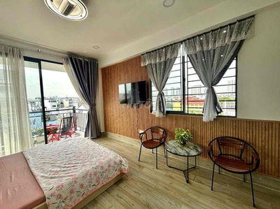 Studio ban công full nội thất ngay Tân Quy Q7 sát lotte nhà mới