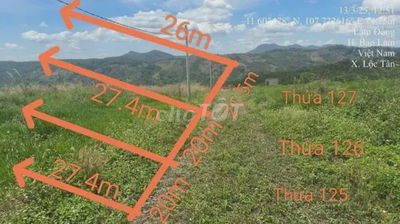Ngân hàng phát mãi 6 lô đất biệt thự Lộc Tân, Bảo Lộc