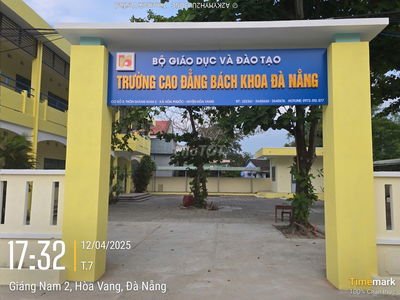 📌 NHÀ sát TRƯỜNG CAO ĐẲNG BÁCH KHOA Đ.NẴNG, 2 MẶT TIỀN, 2 TẦNG, 2 MÊ