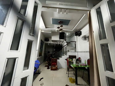 BÁN NHÀ HẺM XE HƠI THÔNG, 2 TẦNG GẦN VẠN PHÚC CITY, 4X10,2 CHỈ 4,6 TỶ.