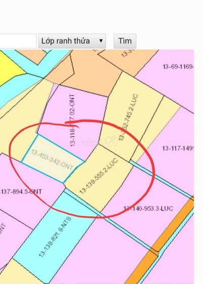 bán đất 900m2 có 342m2 thổ cư