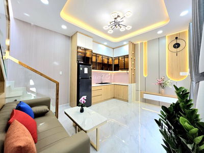 Bán nhà P.1 Bình Thạnh, kế HXH, Full NT, có 1PN dưới trệt, chỉ 5.x tỷ