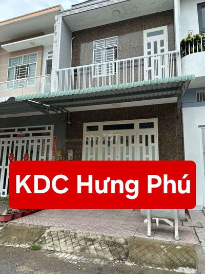 NHÀ TRỆT LẦU GIÁ TỐT - KDC HƯNG PHÚ 1