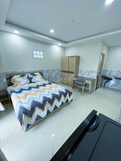 Phòng trọ full nội thất gần chợ Hạnh Thông Tây