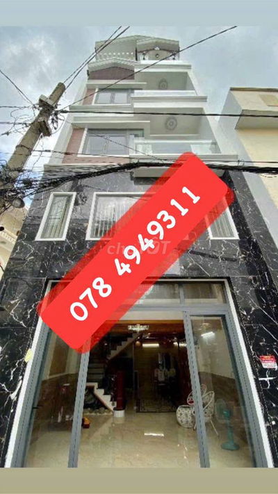 HXH VÀO NHÀ-ĐẸP Ở NGAY-59M2-5 TẦNG-4PN-NGUYỄN VĂN KHỐI P9 GV-CHỈ 7TỶ5