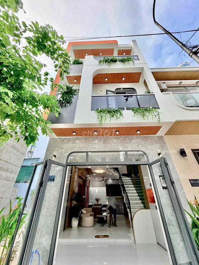 Nhà Đúc 2 lầu khu phân lô full nội thất