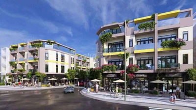 NHÀ PHỐ MT BÌNH THUNG, DĨ AN, ĐƯỜNG OTO QUAY ĐẦU, 1TR3L, GIÁ 8 TỶ.