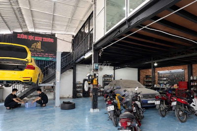 Cho thuê kho Phạm Hữu Lầu – 200m2 + 100m2 gác – có văn phòng