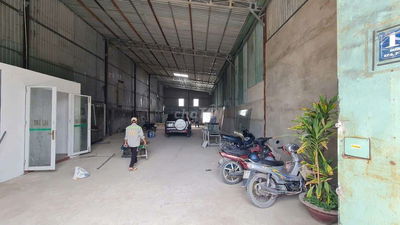 Cho Thuê Xưởng 480m 27tr Thạnh Xuân Q12. Xe container