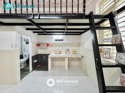 TRỐNG SẴN DUPLEX GÁC CAO_MÁY LẠNH KỆ BẾP_BANCOL GẦN VĂN HIẾN