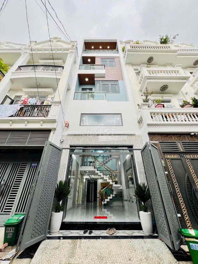 Bán Nhà Mới 4x14m.xây 1 Lửng,3 Lầu Đường Lê văn Khương,Thới An.Q12