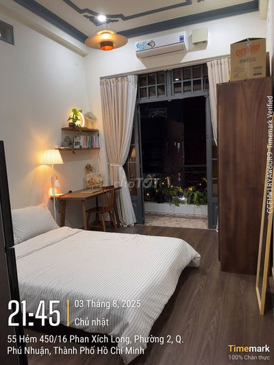 CHÍNH CHỦ CHO THUÊ PHÒNG JAPANDI MỘC MẠC HẺM 418 PHAN XÍCH LONG