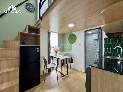 Duplex ban công full nội thất , máy giặt riêng ngay chợ Thạch Đà