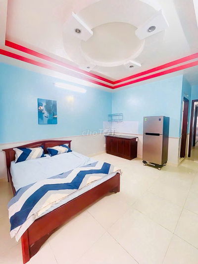 CĂN HỘ BAN CÔNG FULL NỘI THẤT TẠI ĐƯỜNG LÊ VĂN THỌ