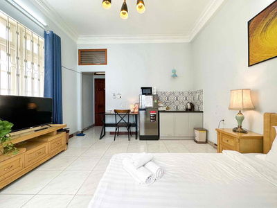 Studio quận 3 full nội thất, bếp riêng chỉ 7 tr/tháng