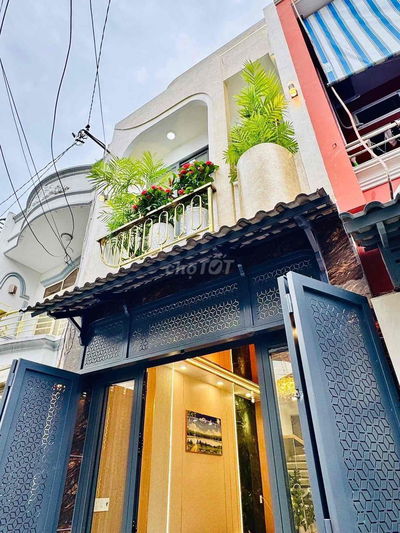 SIÊU PHẨM MỚI XÂY LÊ VĂN THỌ 1 TRỆT 1 LẦU - FULL NỘI THẤT - CN 40M2
