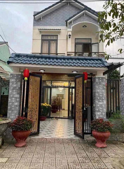 💥HIẾM CÓ: Nhà 2 tầng mái thái - nở hậu, đường 7m5 lề 4m, full nội thất