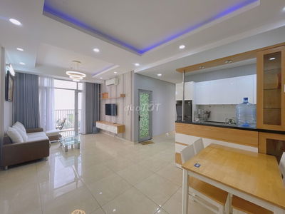 Cho thuê căn góc chung cư Luxcity Q.7, 85.4m², 3PN, full NT giá 15tr