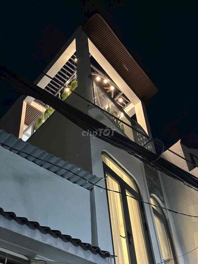 Bán Nhà mới 100% hẻm 79 Tân Hòa Đông , P14 , Q6 thông ra chợ Phú Lâm
