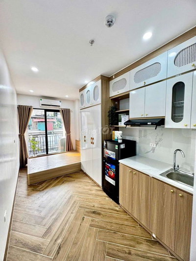 Bóc tem CCMN 25M2 Full đồ, ban công, máy giặt riêng tại Minh Khai