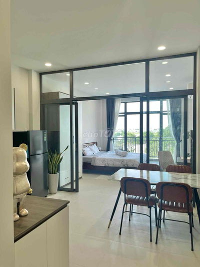KHAI TRƯƠNG CĂN HỘ MỚI 100%-1PN-1PK-BANCOL-FULL NT - THANG MÁY-KHU SB