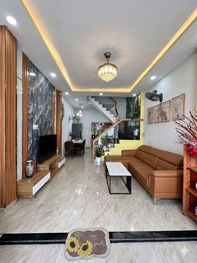 🏡 4 X 12. 3 LẦU. SÂN THƯỢNG. ĐƯỜNG 6M THÔNG. GIÁ 5.199 TỶ