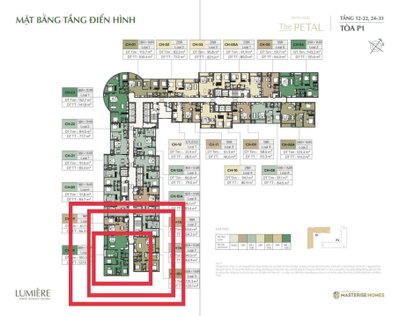 Căn hộ số 18  L1 4PN; 21 tỷ; 150,3m2 giá tốt nhất tại Hanoi Seasons Garden  Nguyễn Trãi (Cao Xà Lá)