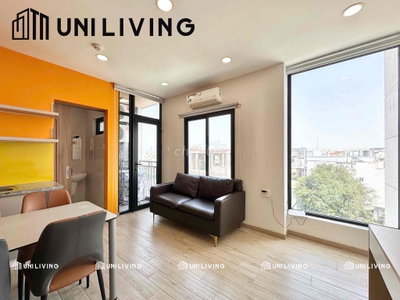 ☘️ 1PN Tách Bếp, View cao thoáng mát có Balcony ở gần Quận 1