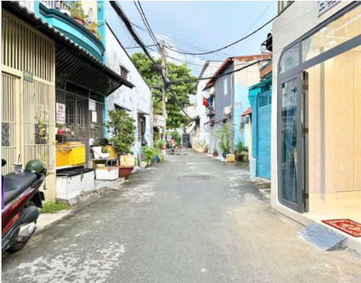 BÁN NHÀ 5M8 X 19M HXH GẦN CHỢ CẦU ĐỒNG THẠNH LỘC Q12