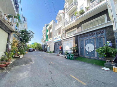 Nhà Nguyên Căn 1 Trệt 1 Lửng 2 Lầu TL47 Hẻm 8m
