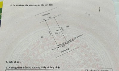 Bán lô 2mt trước sau kiệt ô tô Mỹ Đa Đông 12 114,7m2 giá 18 tỷ tl
