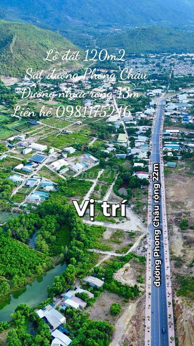 Lô đất Sát Trục Phong Châu - Đường 13m- phù hợp đầu tư