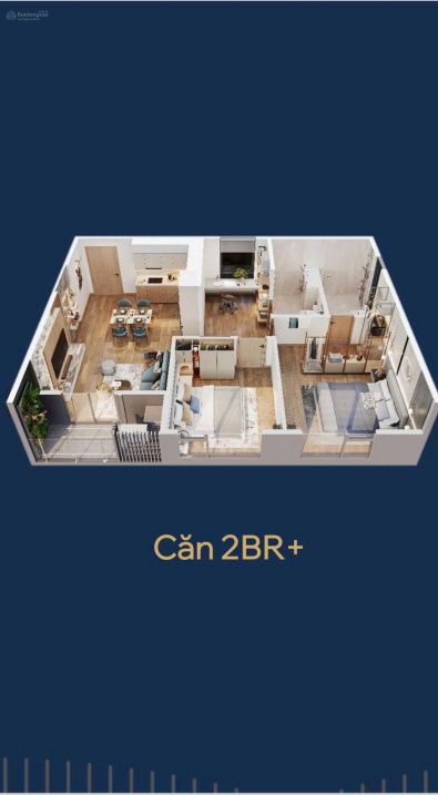 Bán CC 60m2 đẹp tại Masteri Grand Avenue, 100 triệu / m2, 3PN, 2WC, Đông Anh, Hà Nội