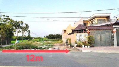 BÁN LÔ ĐẤT MẶT TIỀN ĐẸP NGANG 6 DÀI 30. SỔ HỒNG RIÊNG THỔ CƯ