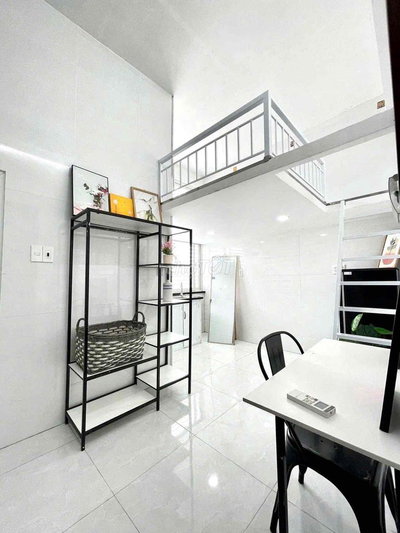 Phòng trọ  30m 2 có gác lửng  giá rẻ đường Vũ Tùng quận Bình Thạnh