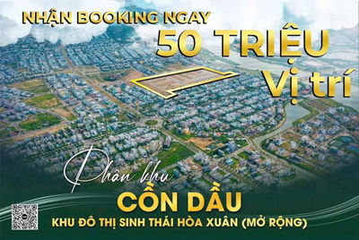 Mở bán cồn dầu Hoà Xuân giá 5.3 tỷ - Giỏ hàng độc quyền CĐT Sun Group, nhận chiết khấu cao