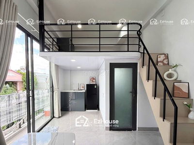 PHÒNG CÓ GÁC, ĐẦY ĐỦ NỘI THẤT, BAN CÔNG NGAY ĐH VĂN LANG - ĐH IUH CS3
