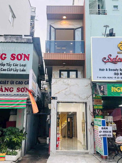 💥GIẢM 500TR💥MẶT TIỀN 3 TẦNG FULL NỘI THẤT HOÀ HƯNG Q10. GIÁ: 5.5 TỶ
