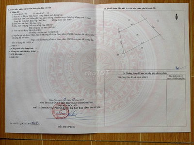 MIẾNG ĐẤT PHÙ HỢP ĐỂ LÀM NHÀ VƯỜN GẦN SÂN BAY LONG THÀNH