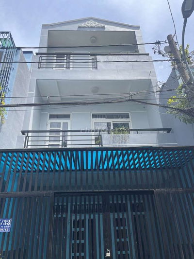 Nhà 3 tầng,1/ Lê Văn Thọ P8 GV,61M2,(4.6x13.3),hẻm xe tải,gần MT,7.5Tỷ