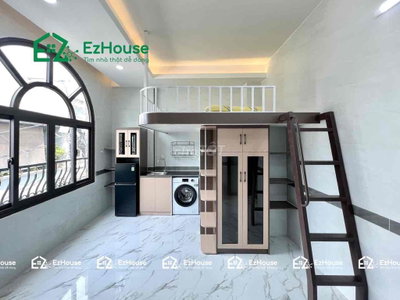 CHUNG CƯ MINI 2 KHÔNG GIAN NGỦ FULL NỘI THẤT, MÂY GIẶT RIÊNG